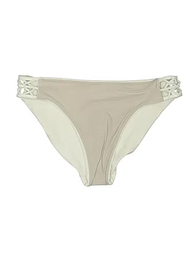 Pre-owned Lululemon Athletica Swimsuit Bottoms In Ivory