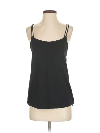Pre-owned Lululemon Athletica Tank Top Black Halter Neckline Tops