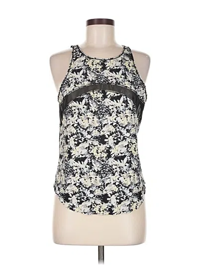 Pre-owned Lululemon Athletica Tank Top Black Halter Neckline Tops