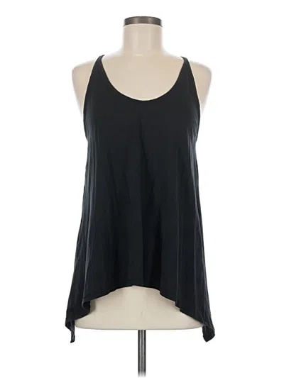 Pre-owned Lululemon Athletica Tank Top Black Halter Neckline Tops