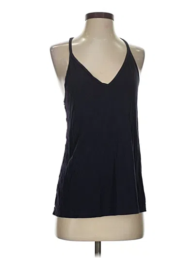 Pre-owned Lululemon Athletica Tank Top Black Halter Neckline Tops