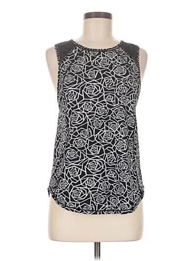 Pre-owned Lululemon Athletica Tank Top Black Halter Neckline Tops