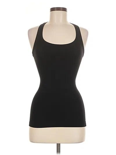 Pre-owned Lululemon Athletica Tank Top Black Halter Neckline Tops