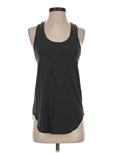 Pre-owned Lululemon Athletica Tank Top Black Halter Neckline Tops