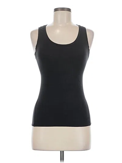 Pre-owned Lululemon Athletica Tank Top Black Halter Neckline Tops