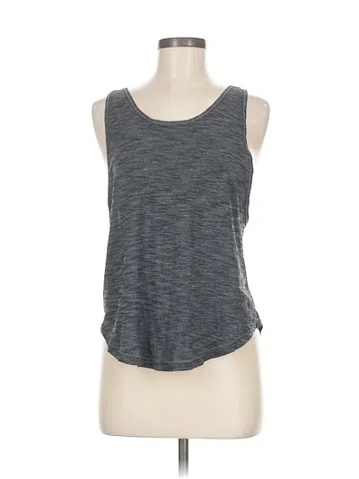Pre-owned Lululemon Athletica Tank Top Black Strapless Neckline Tops