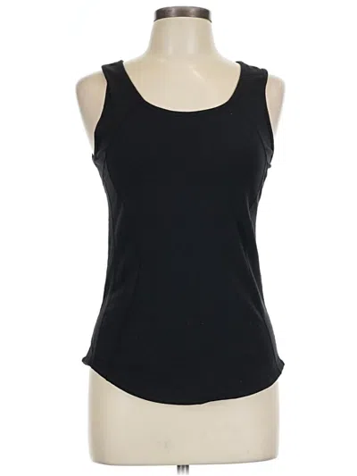 Pre-owned Lululemon Athletica Tank Top Black Strapless Neckline Tops