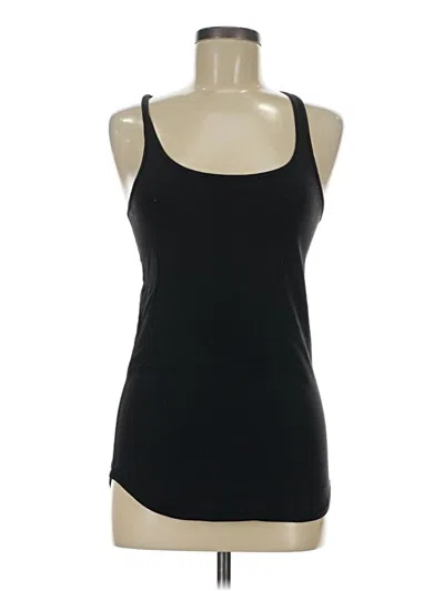 Pre-owned Lululemon Athletica Tank Top Black Strapless Neckline Tops