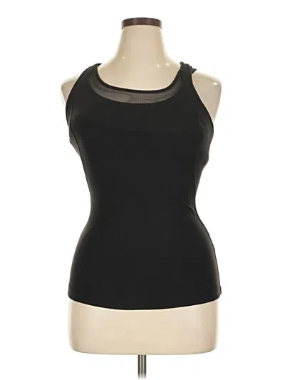 Pre-owned Lululemon Athletica Tank Top Black Strapless Neckline Tops