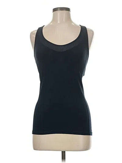 Pre-owned Lululemon Athletica Tank Top Black Strapless Neckline Tops
