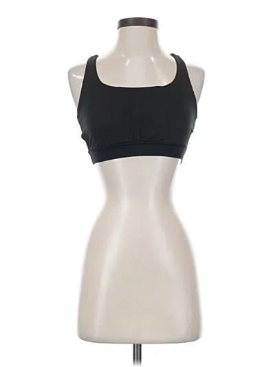 Pre-owned Lululemon Athletica Tank Top Black Strapless Neckline Tops