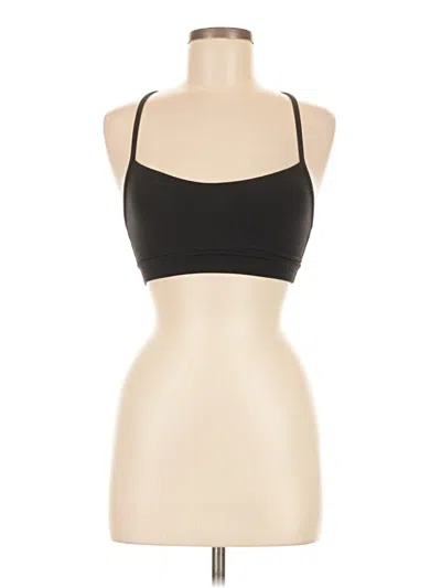 Pre-owned Lululemon Athletica Tank Top Black Strapless Neckline Tops