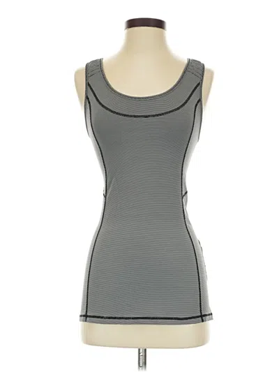 Pre-owned Lululemon Athletica Tank Top Black Strapless Neckline Tops