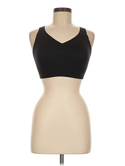 Pre-owned Lululemon Athletica Tank Top Black Strapless Neckline Tops