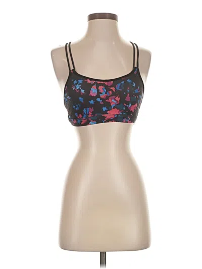 Pre-owned Lululemon Athletica Tank Top Black Strapless Neckline Tops