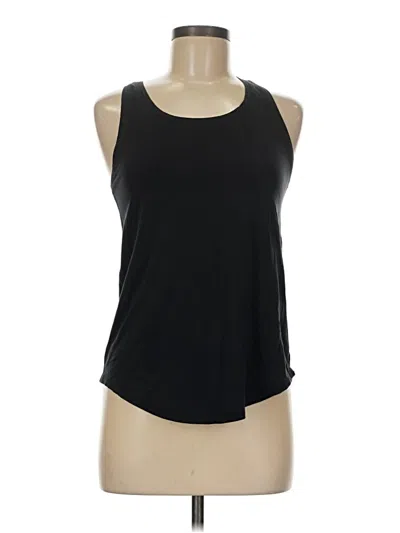 Pre-owned Lululemon Athletica Tank Top Black Strapless Neckline Tops
