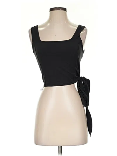 Pre-owned Lululemon Athletica Tank Top Black Strapless Neckline Tops