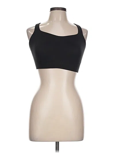 Pre-owned Lululemon Athletica Tank Top Black Strapless Neckline Tops