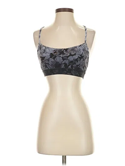 Pre-owned Lululemon Athletica Tank Top Black Strapless Neckline Tops