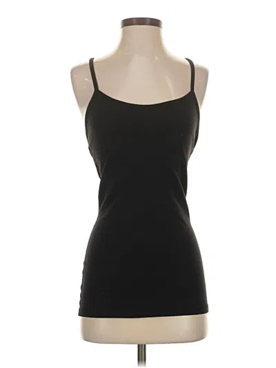 Pre-owned Lululemon Athletica Tank Top Black Strapless Neckline Tops