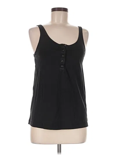 Pre-owned Lululemon Athletica Tank Top Black Strapless Neckline Tops