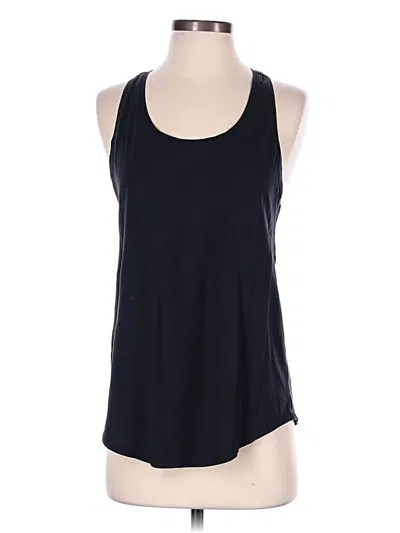 Pre-owned Lululemon Athletica Tank Top Blue Halter Neckline Tops
