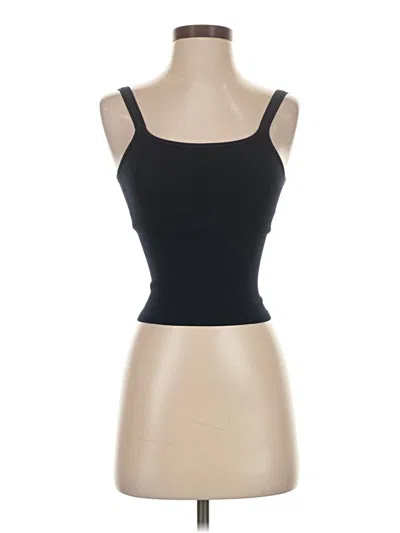 Pre-owned Lululemon Athletica Tank Top Blue Strapless Neckline Tops