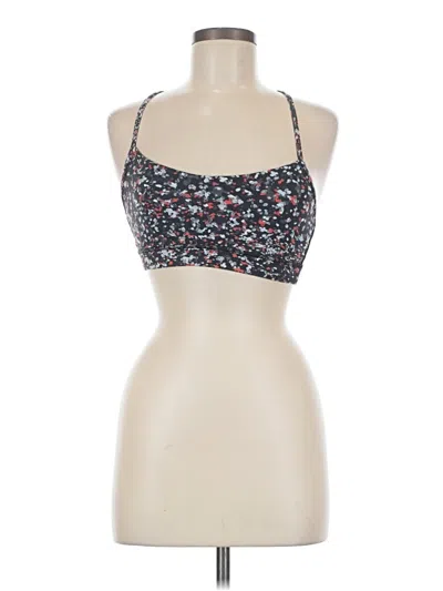 Pre-owned Lululemon Athletica Tank Top Blue Strapless Neckline Tops