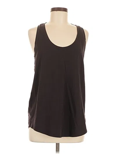 Pre-owned Lululemon Athletica Tank Top Brown Halter Neckline Tops