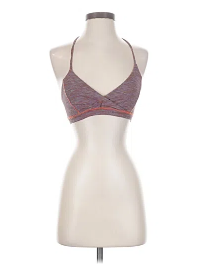Pre-owned Lululemon Athletica Tank Top Brown Halter Neckline Tops