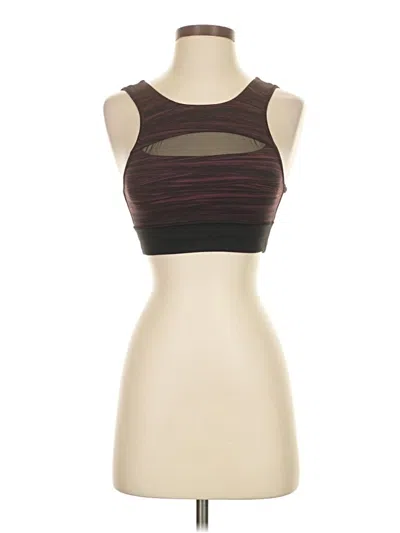 Pre-owned Lululemon Athletica Tank Top Brown Strapless Neckline Tops