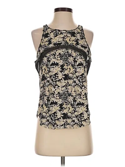 Pre-owned Lululemon Athletica Tank Top Gold Halter Neckline Tops