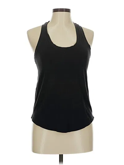 Pre-owned Lululemon Athletica Tank Top Gray Halter Neckline Tops