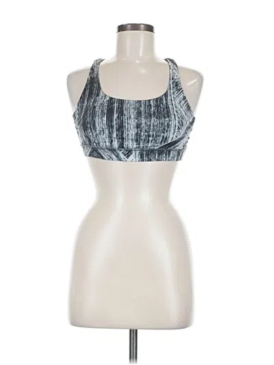 Pre-owned Lululemon Athletica Tank Top Gray Halter Neckline Tops
