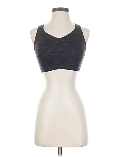 Pre-owned Lululemon Athletica Tank Top Gray Halter Neckline Tops