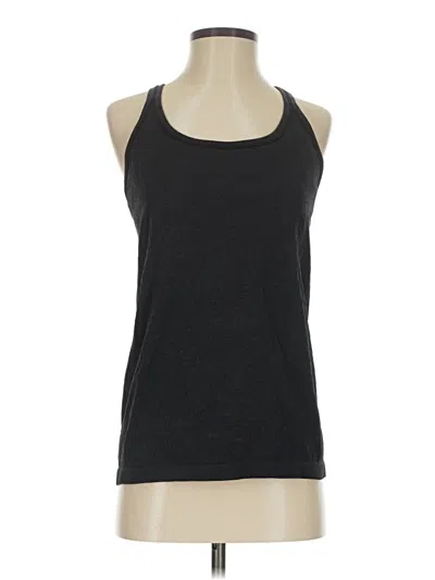 Pre-owned Lululemon Athletica Tank Top Gray Halter Neckline Tops