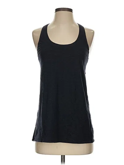 Pre-owned Lululemon Athletica Tank Top Gray Halter Neckline Tops