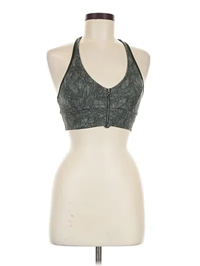 Pre-owned Lululemon Athletica Tank Top Gray Halter Neckline Tops