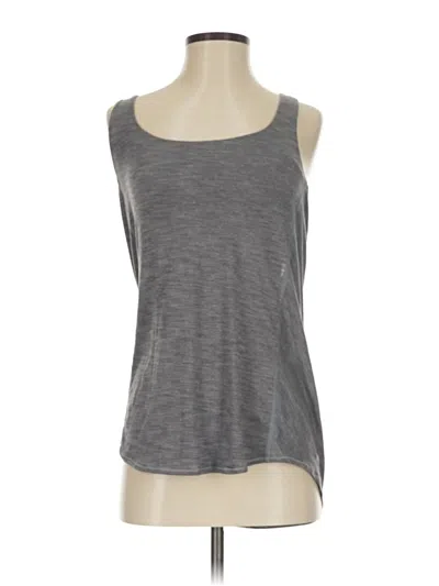 Pre-owned Lululemon Athletica Tank Top Gray Strapless Neckline Tops