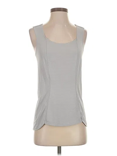 Pre-owned Lululemon Athletica Tank Top Gray Strapless Neckline Tops