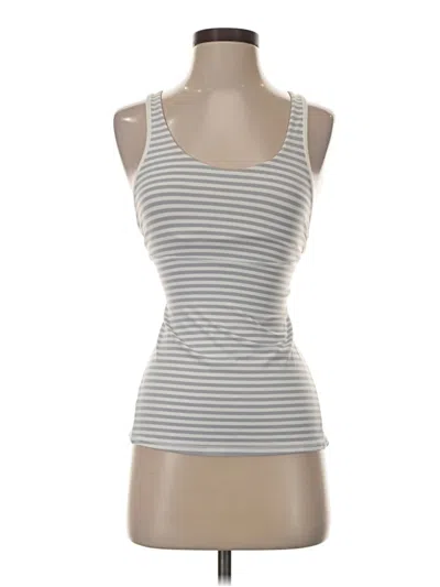 Pre-owned Lululemon Athletica Tank Top Gray Strapless Neckline Tops