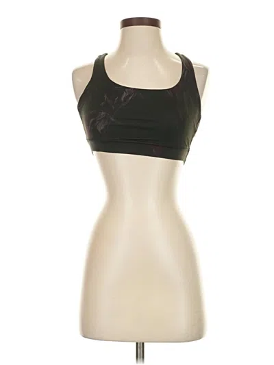 Pre-owned Lululemon Athletica Tank Top Green Halter Neckline Tops