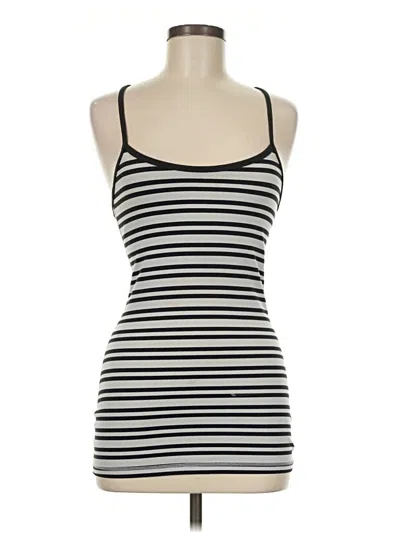 Pre-owned Lululemon Athletica Tank Top Ivory Strapless Neckline Tops