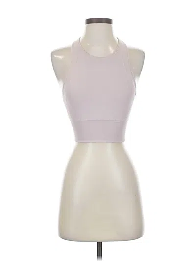 Pre-owned Lululemon Athletica Tank Top Pink Halter Neckline Tops