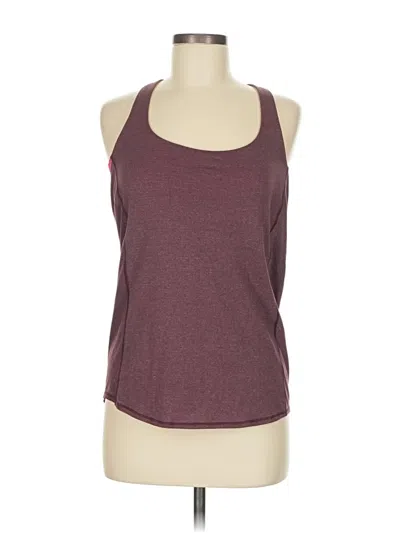Pre-owned Lululemon Athletica Tank Top Pink Halter Neckline Tops