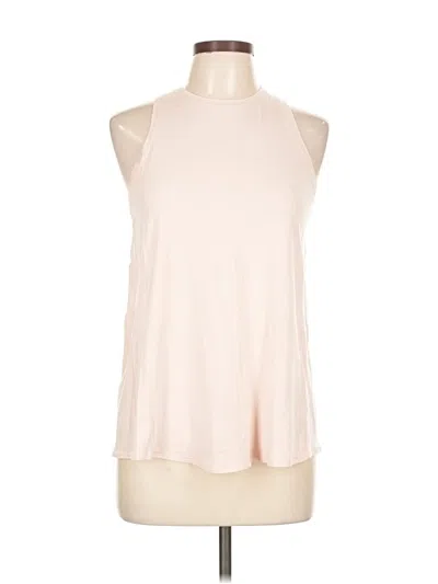 Pre-owned Lululemon Athletica Tank Top Pink Halter Neckline Tops