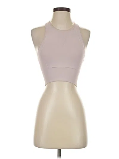 Pre-owned Lululemon Athletica Tank Top Pink Halter Neckline Tops
