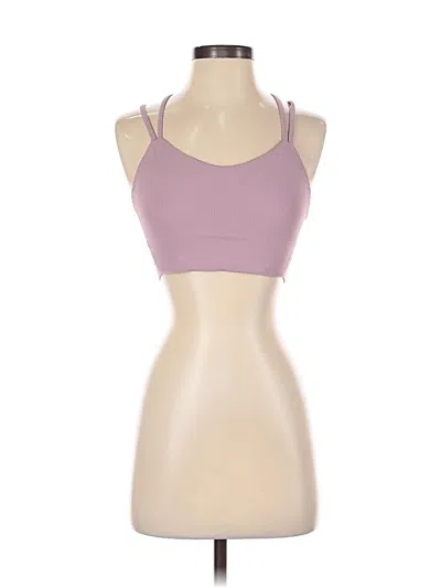 Pre-owned Lululemon Athletica Tank Top Pink Halter Neckline Tops