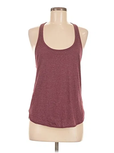 Pre-owned Lululemon Athletica Tank Top Pink Halter Neckline Tops