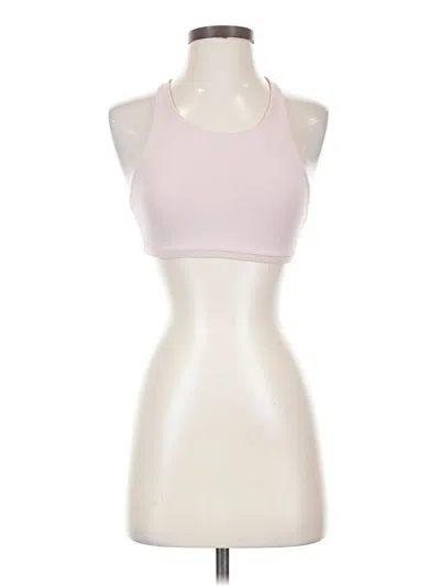 Pre-owned Lululemon Athletica Tank Top Pink Halter Neckline Tops